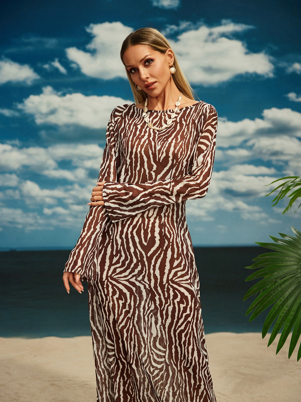 Cecily Maxi Dress displayed on a mannequin, emphasizing its stylish and comfortable fit.