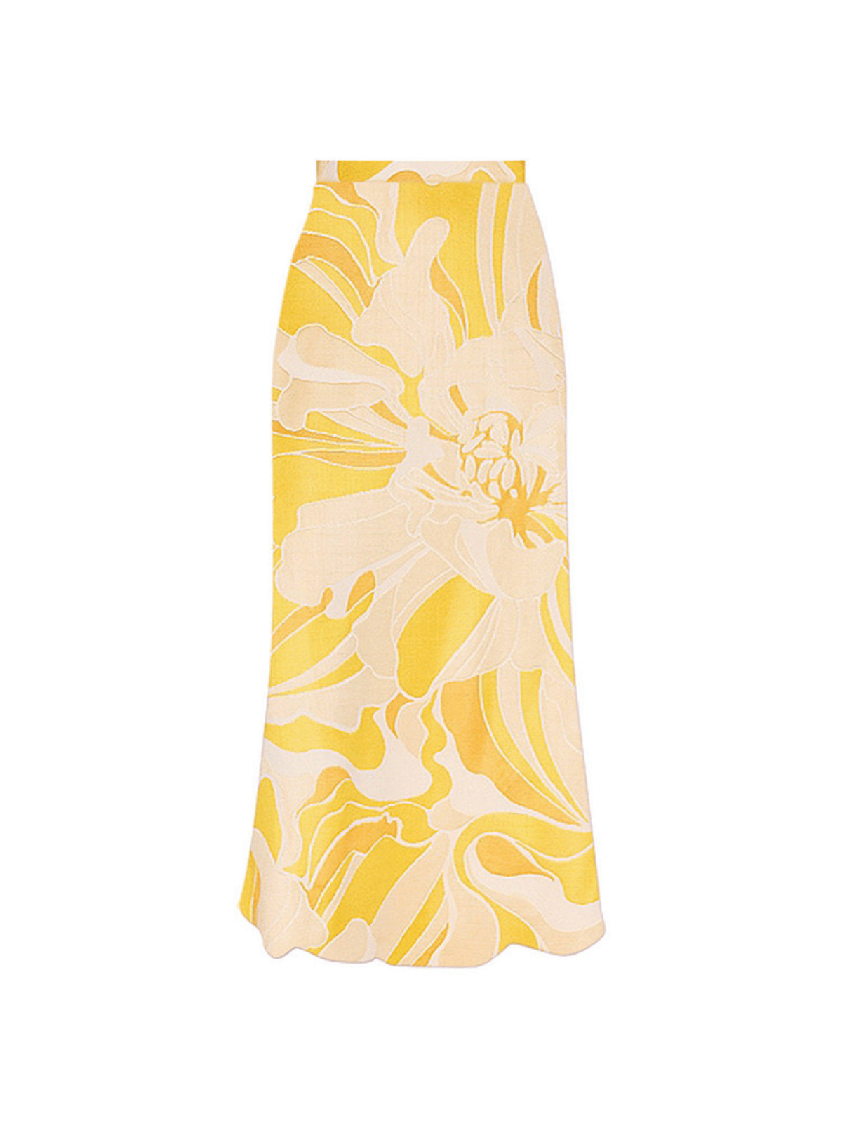Cornelius Flower Two Piece Swimwear Set in vibrant yellow, perfect for summer beach outings.