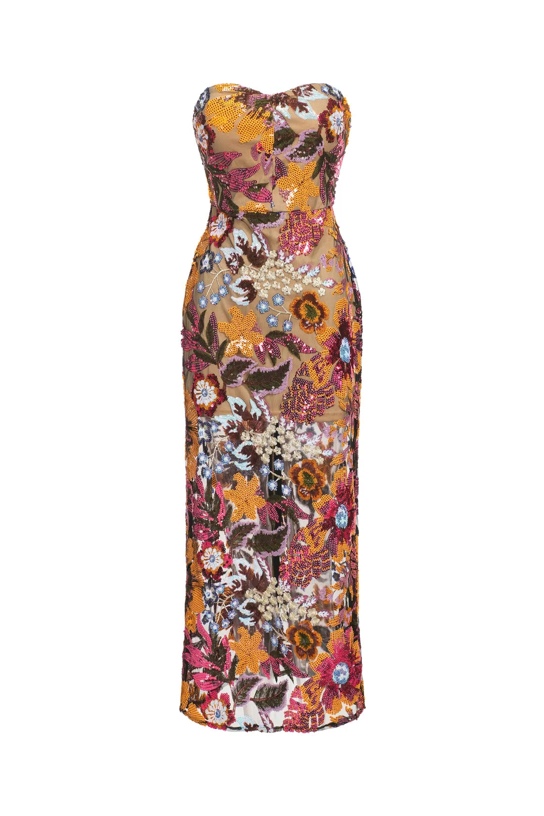 CHIC ELEGANT BACKLESS MAXI DRESS