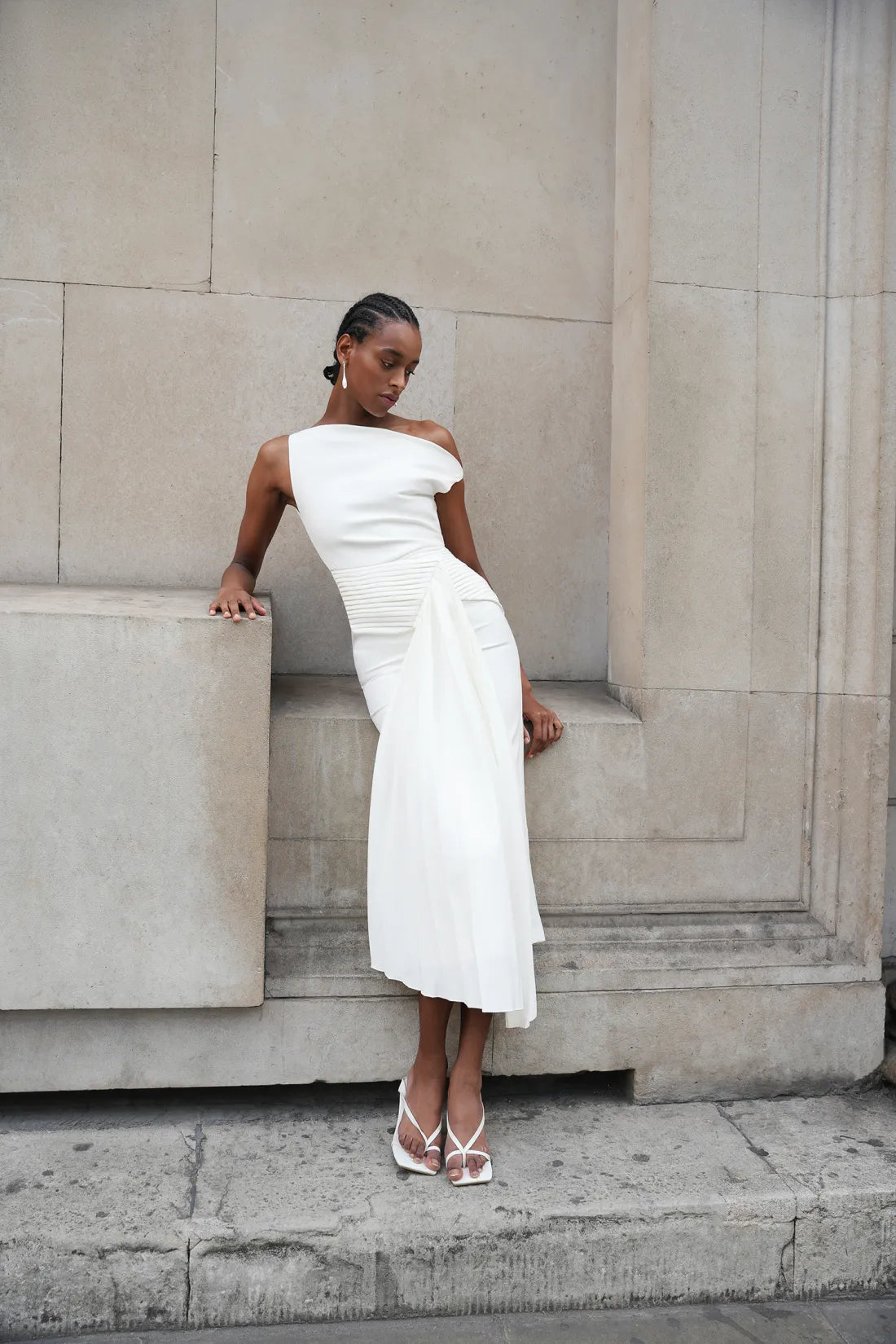 Jekia One shoulder Maxi Dress
