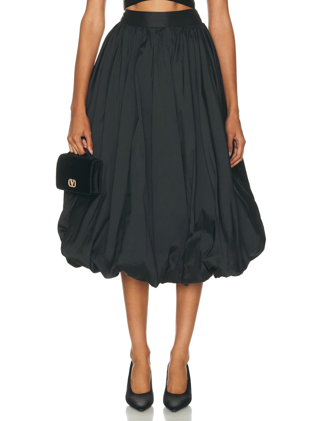 Dychrona Ruched Bubble Skirt