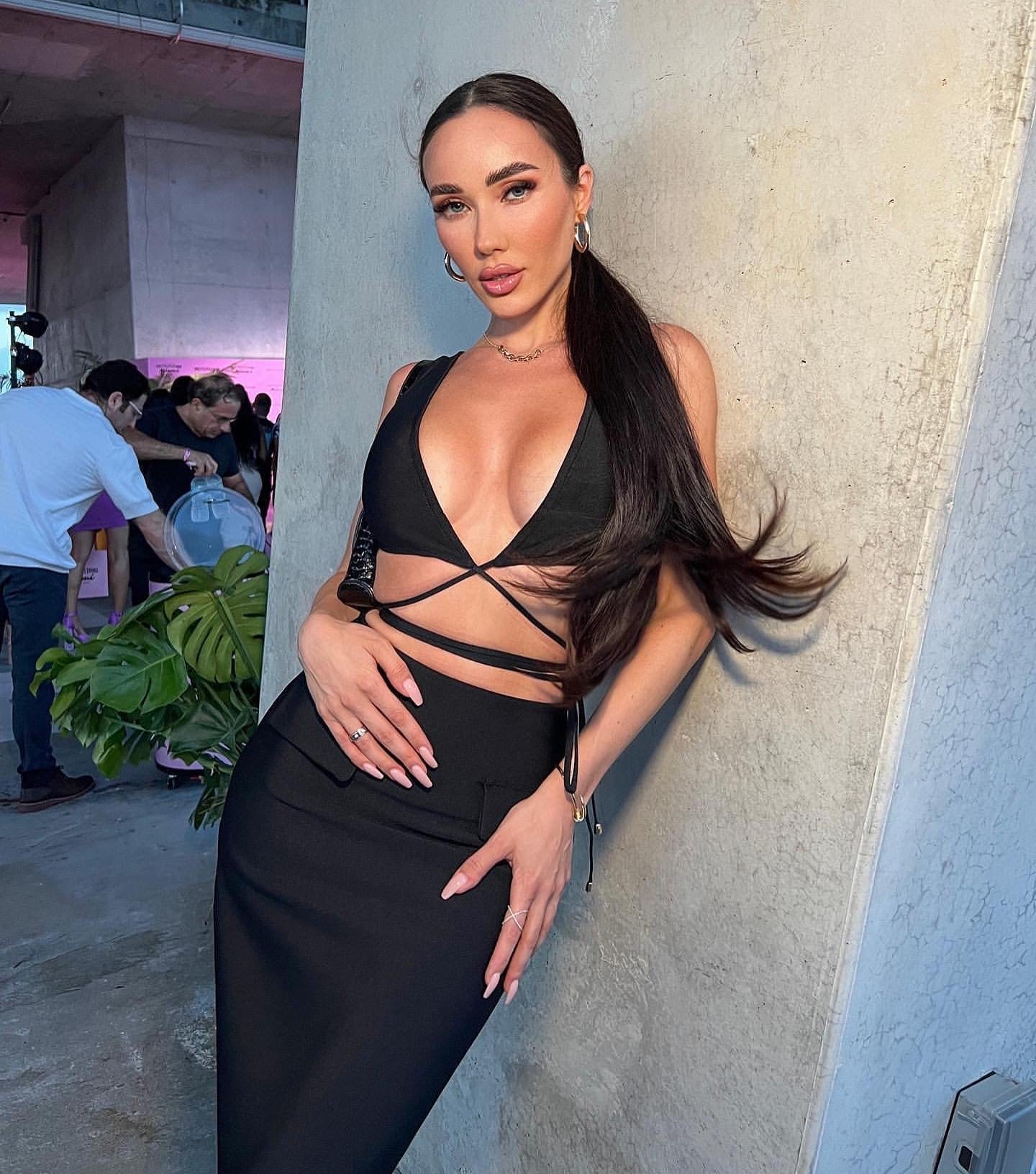 Alyia Cutout Maxi Dress