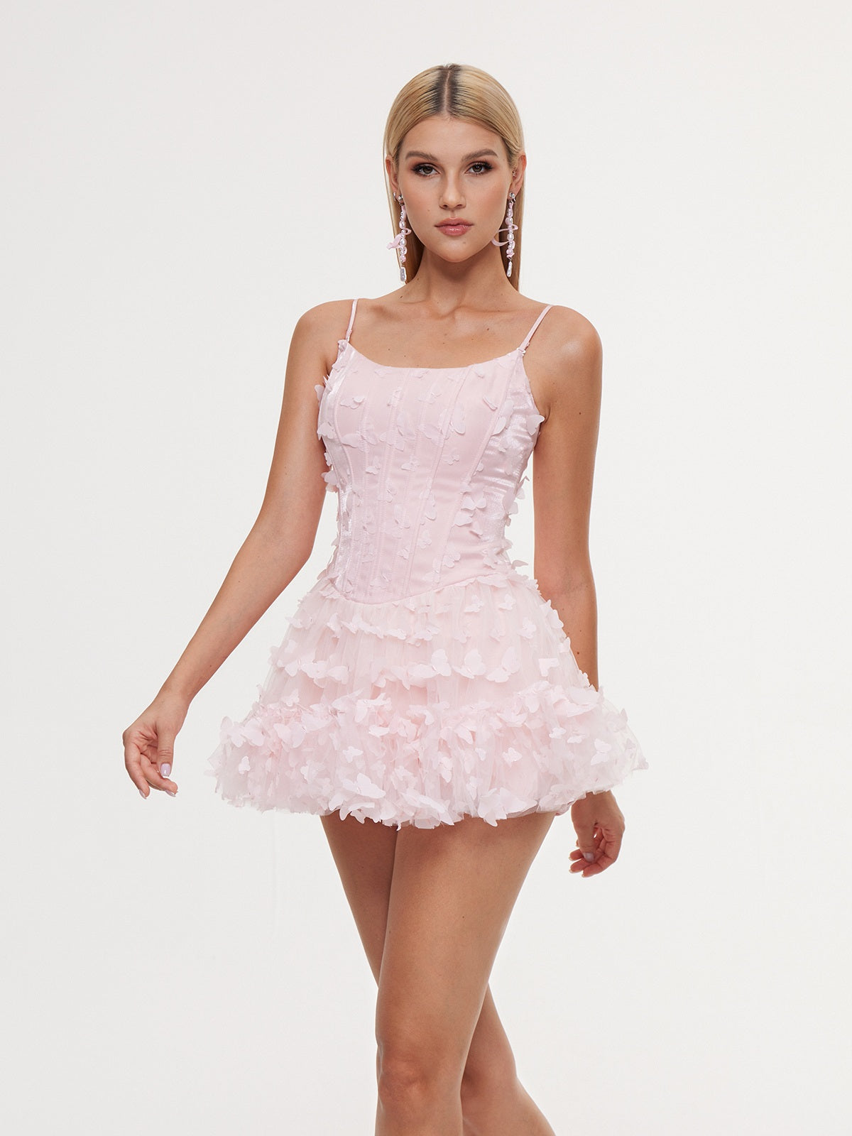 Eccentron Spaghetti Butterfly Dress Set