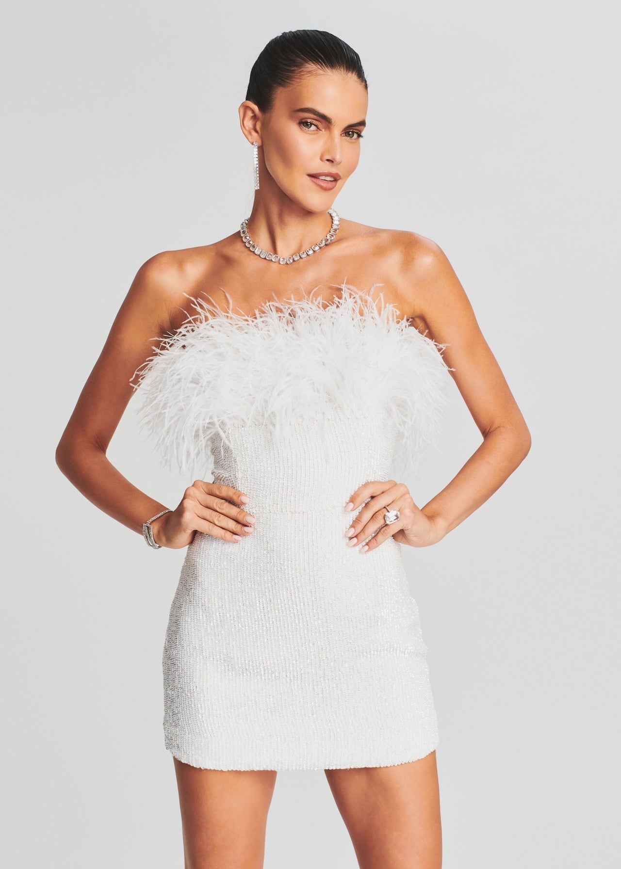 Airy Fashion Tassel Sheath Dress