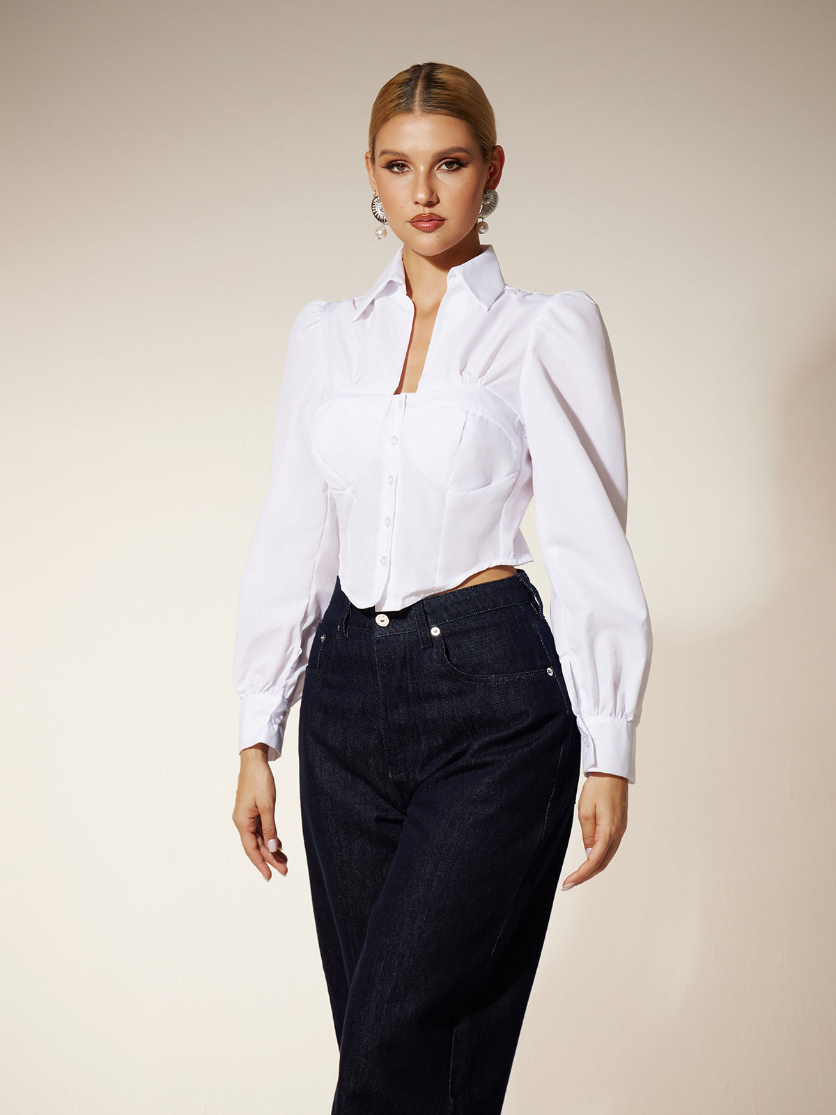 Ehren Long Sleeve Collar Shirt