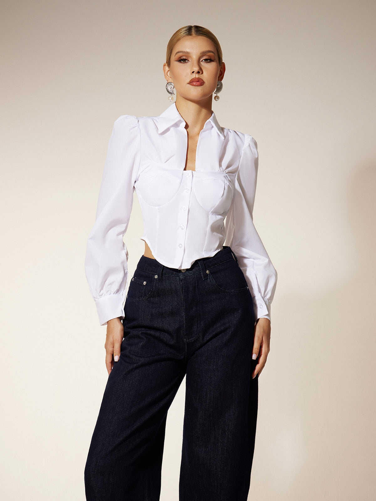 Ehren Long Sleeve Collar Shirt