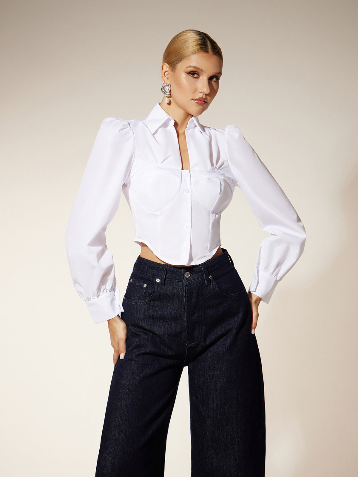 Ehren Long Sleeve Collar Shirt