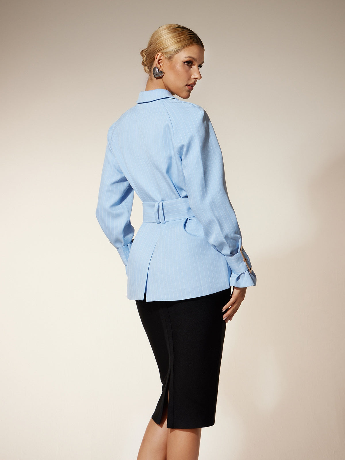 Elana Double Breasted Blazer