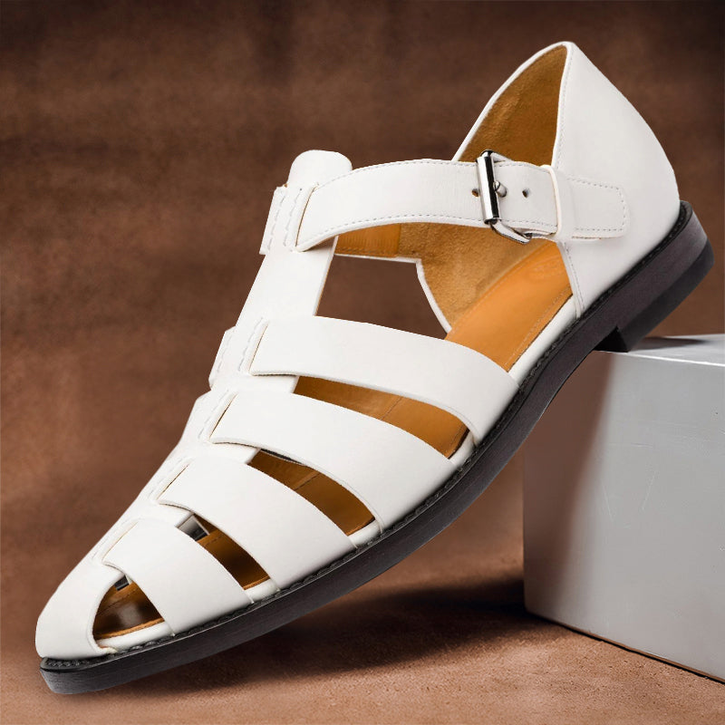 Kennedy - Leather Fisherman Sandals