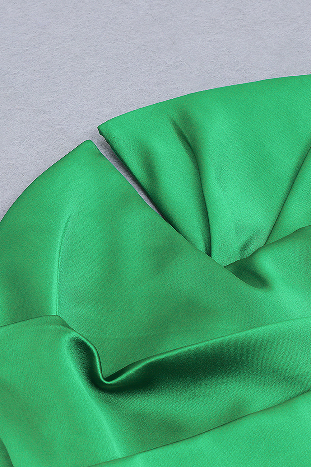 ALYIA SATIN SLIT ELEGANT DRESS