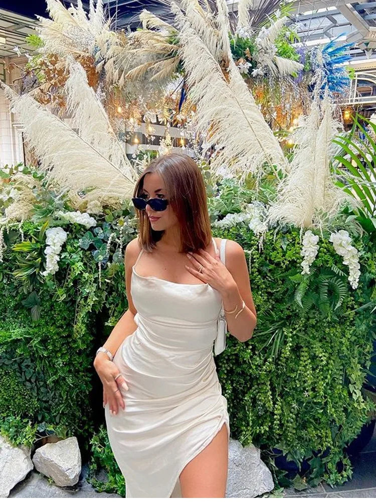 Halter Strapless Long Dress