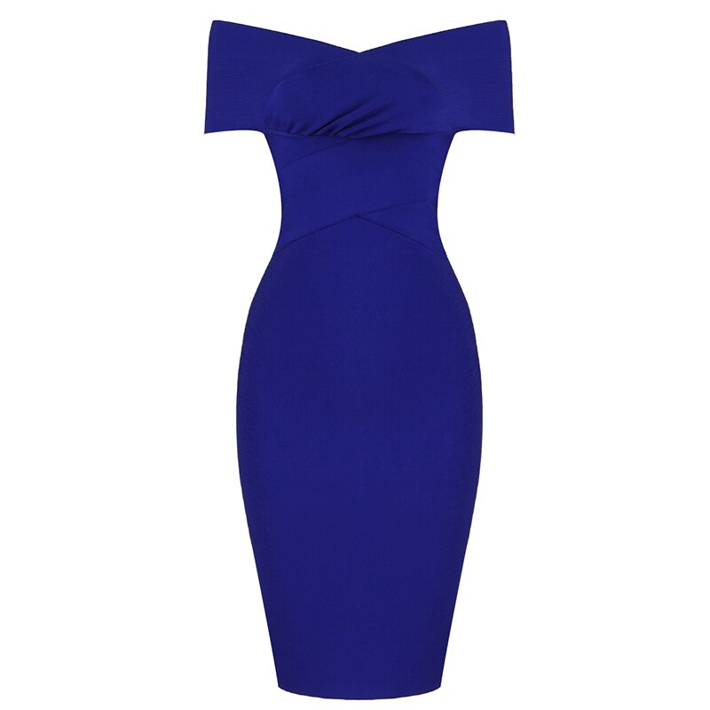 Meiga Off Shoulder Bandage Dress
