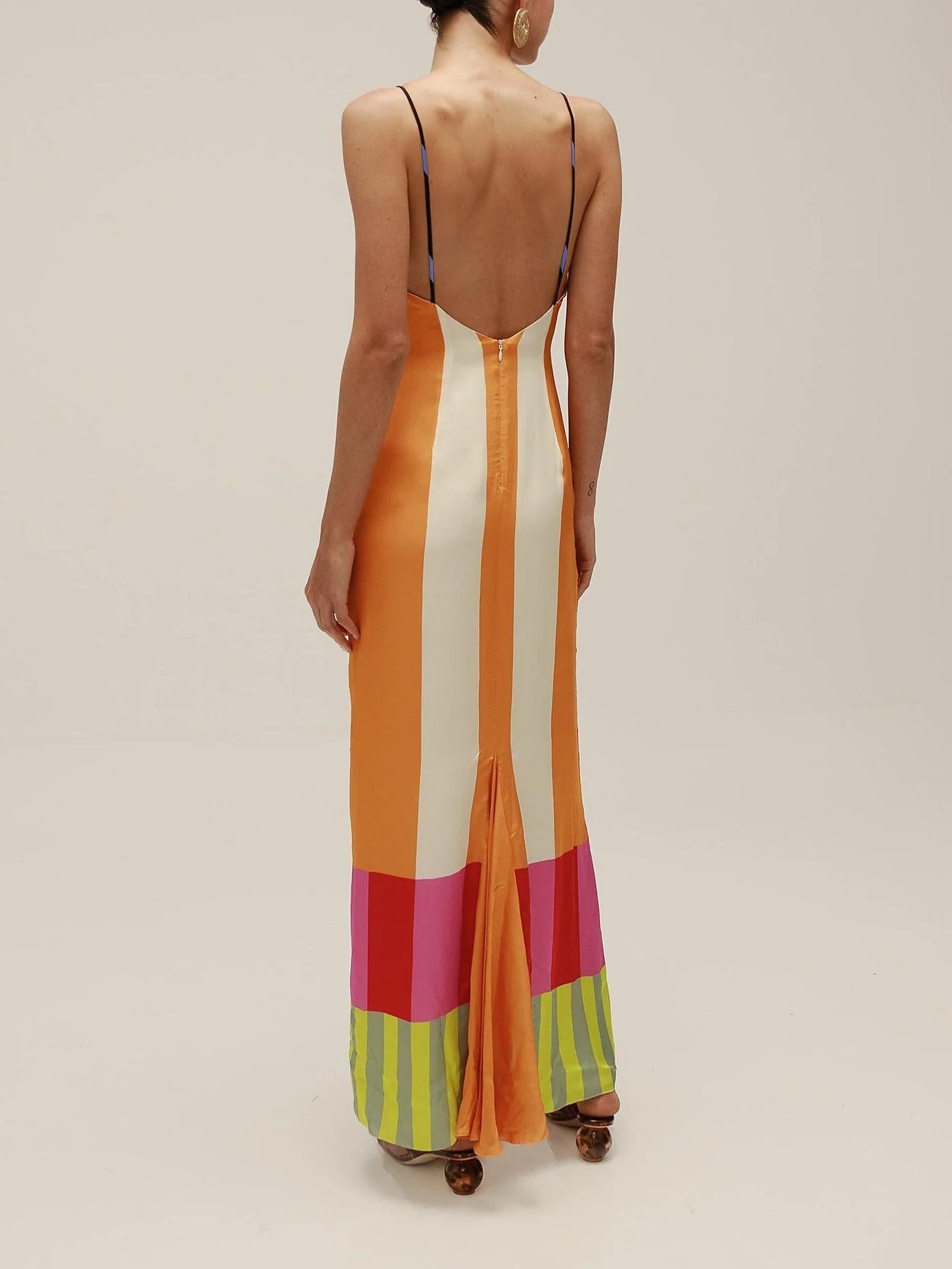 Aurora - Colorblock Maxi Dress