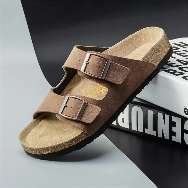 Moritz - Leather Sandals with Straps