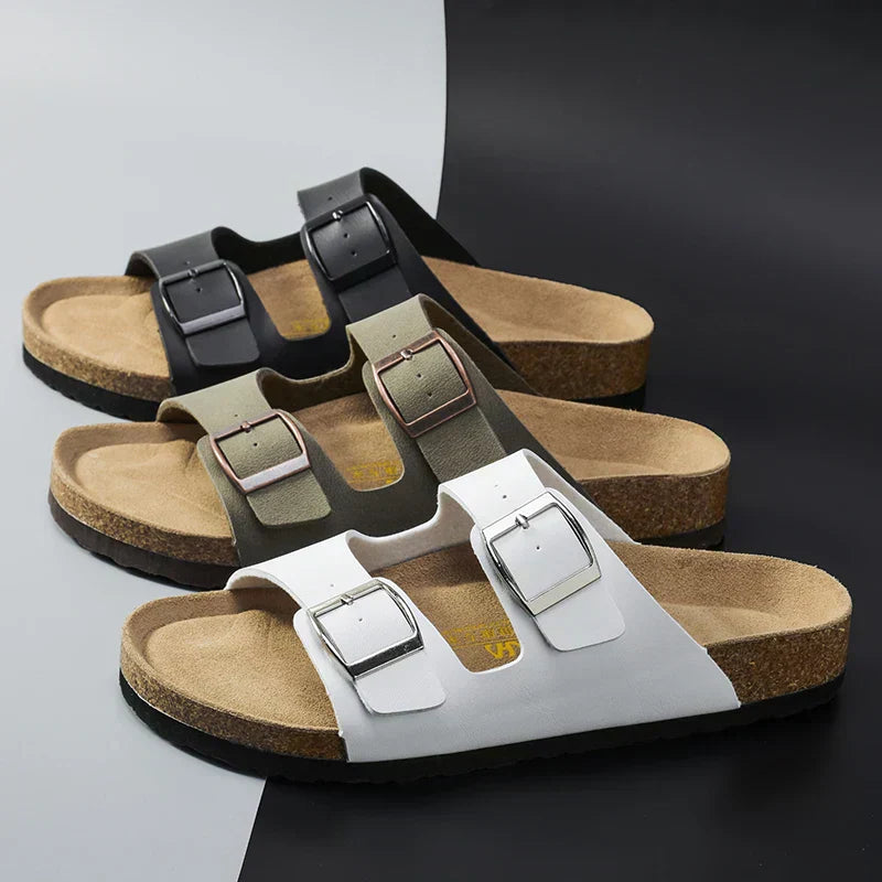 Moritz - Leather Sandals with Straps