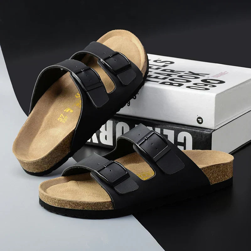 Moritz - Leather Sandals with Straps