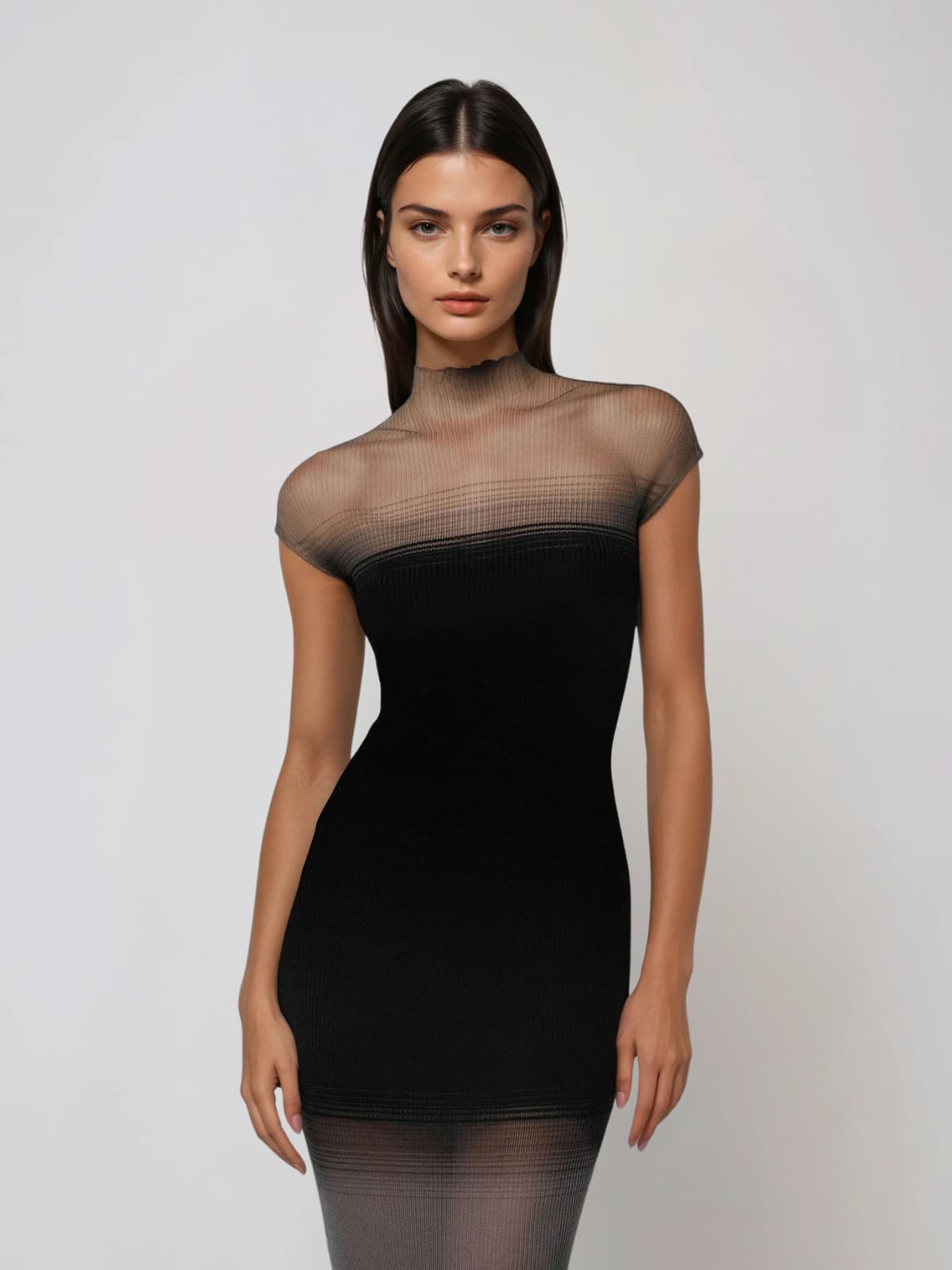 Ithar Ombre Knitted Maxi Dress