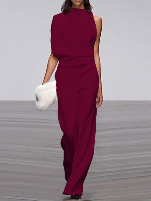 Clara - Elegant Sleeveless Jumpsuit