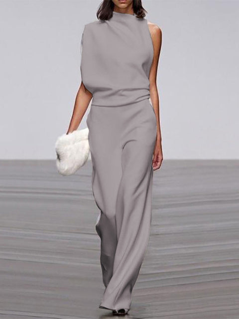 Clara - Elegant Sleeveless Jumpsuit