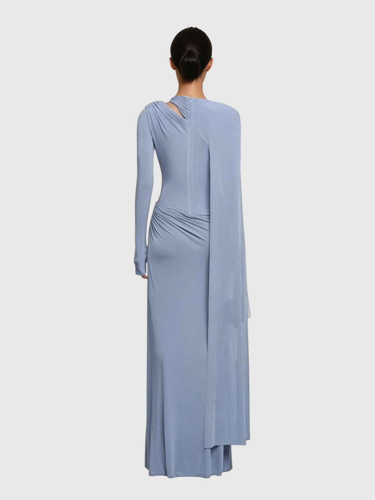 Karida Asymmetric Cutout Maxi Dress