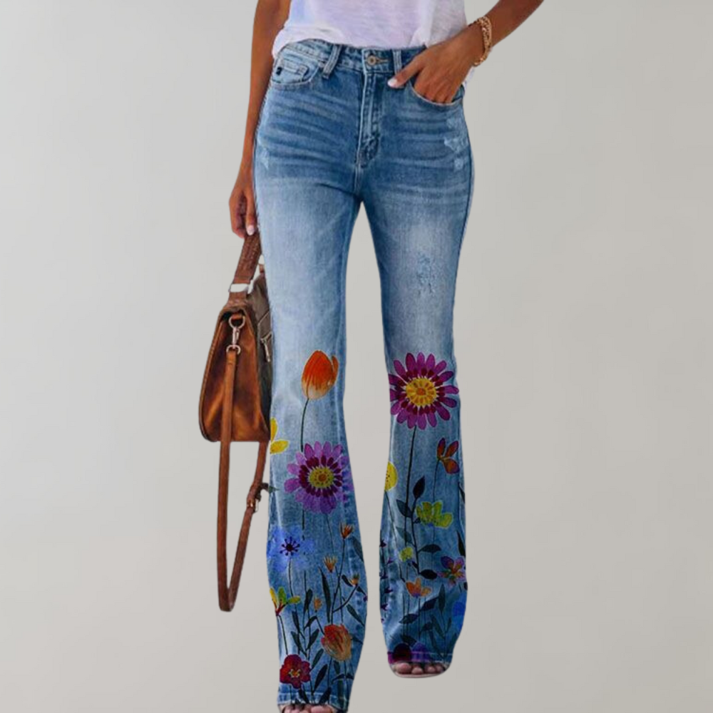 Teresa - Flared Denim Jeans