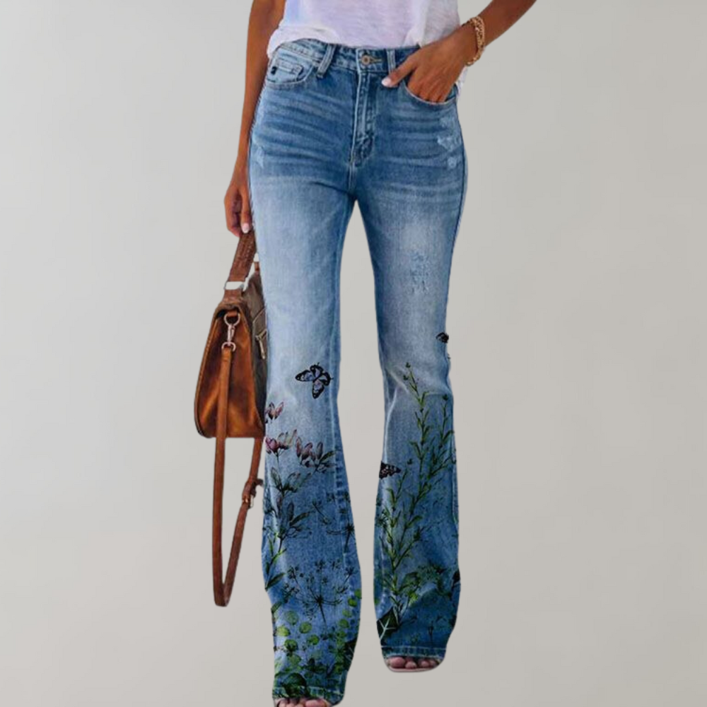 Teresa - Flared Denim Jeans