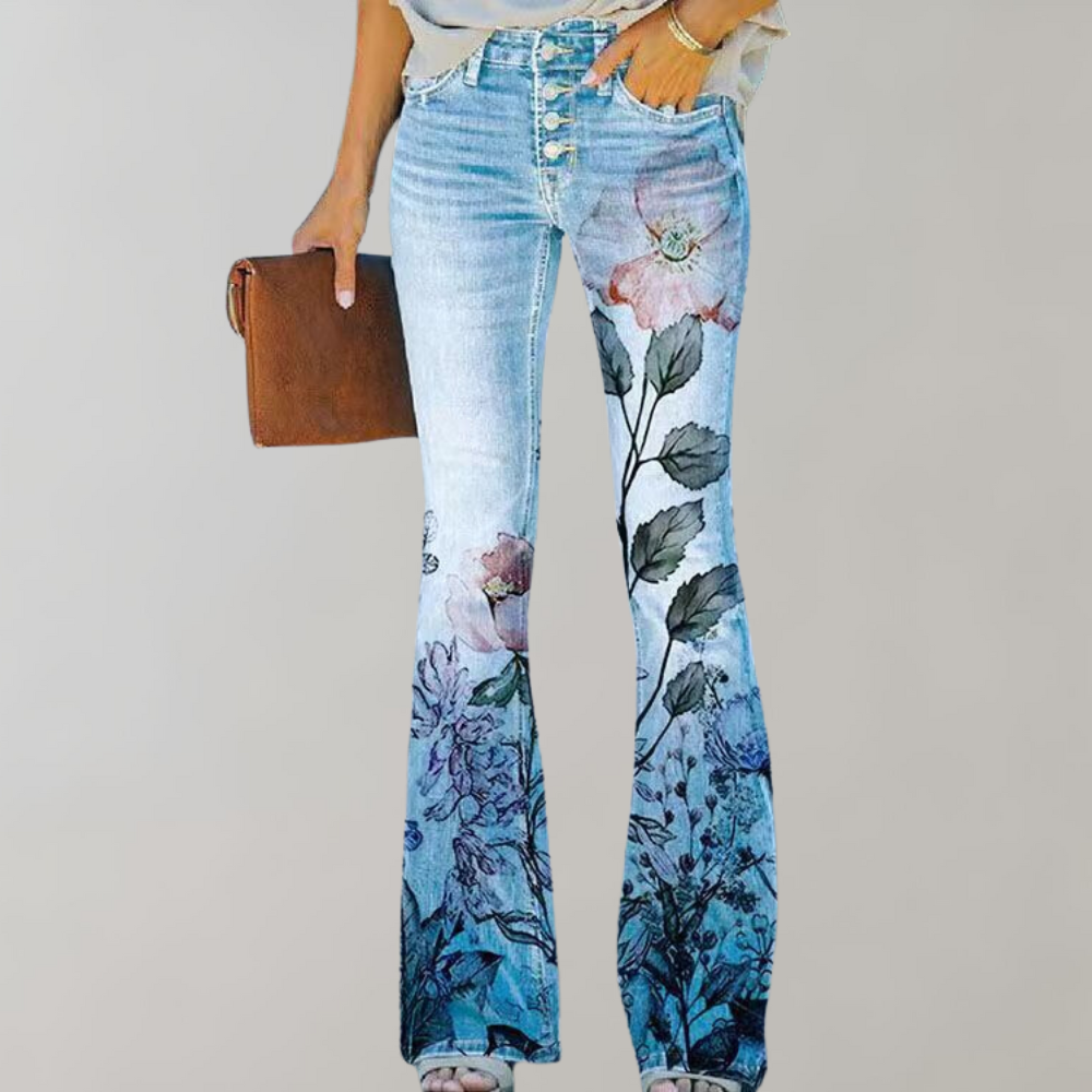 Teresa - Flared Denim Jeans