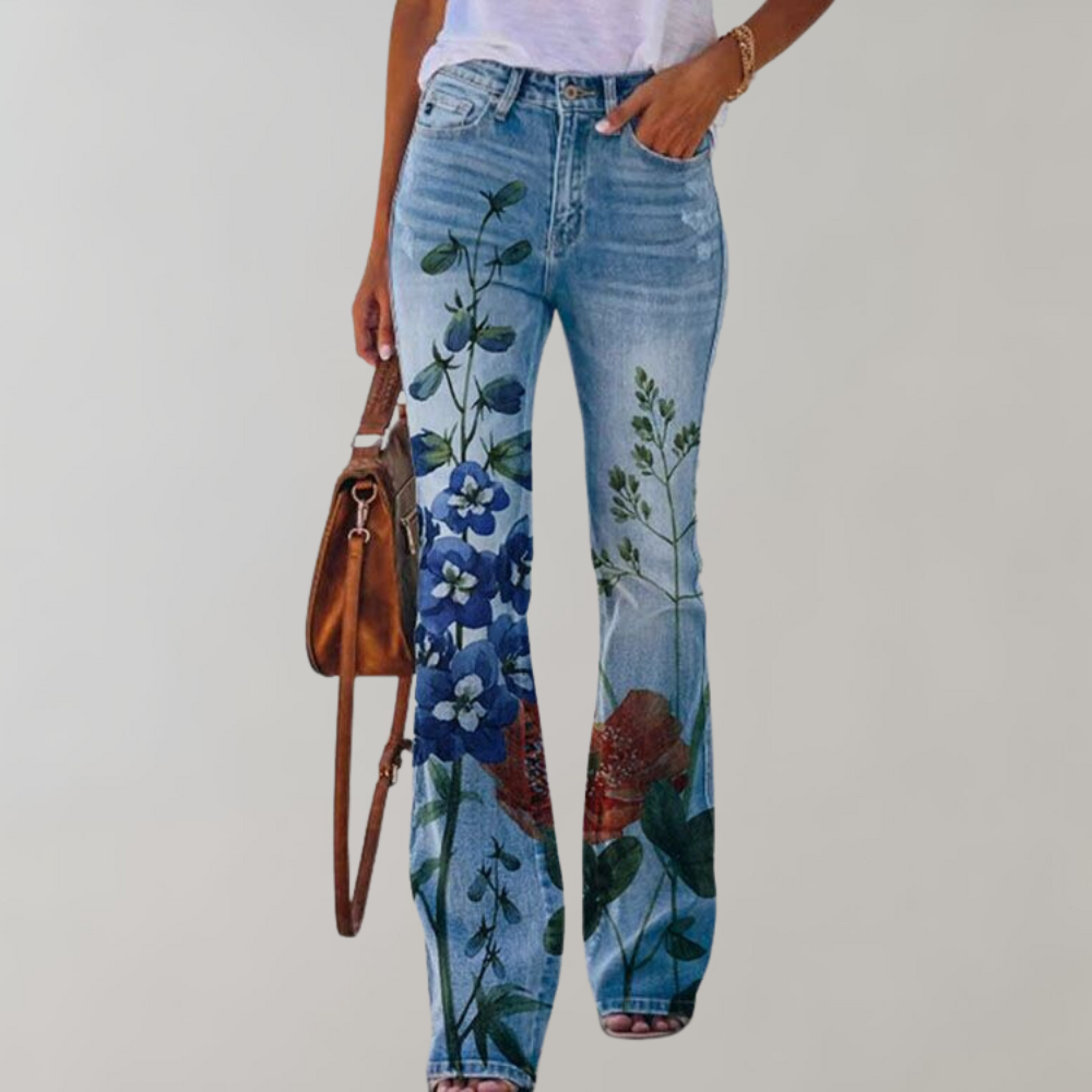 Teresa - Flared Denim Jeans