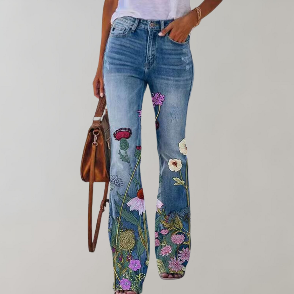 Teresa - Flared Denim Jeans