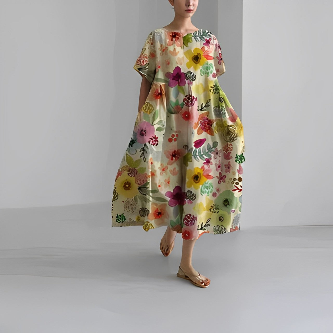 Amelie – Flowy Boho Dress