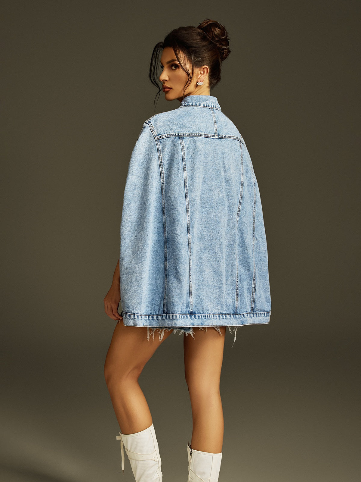 Laran Deconstruct Denim Jacket