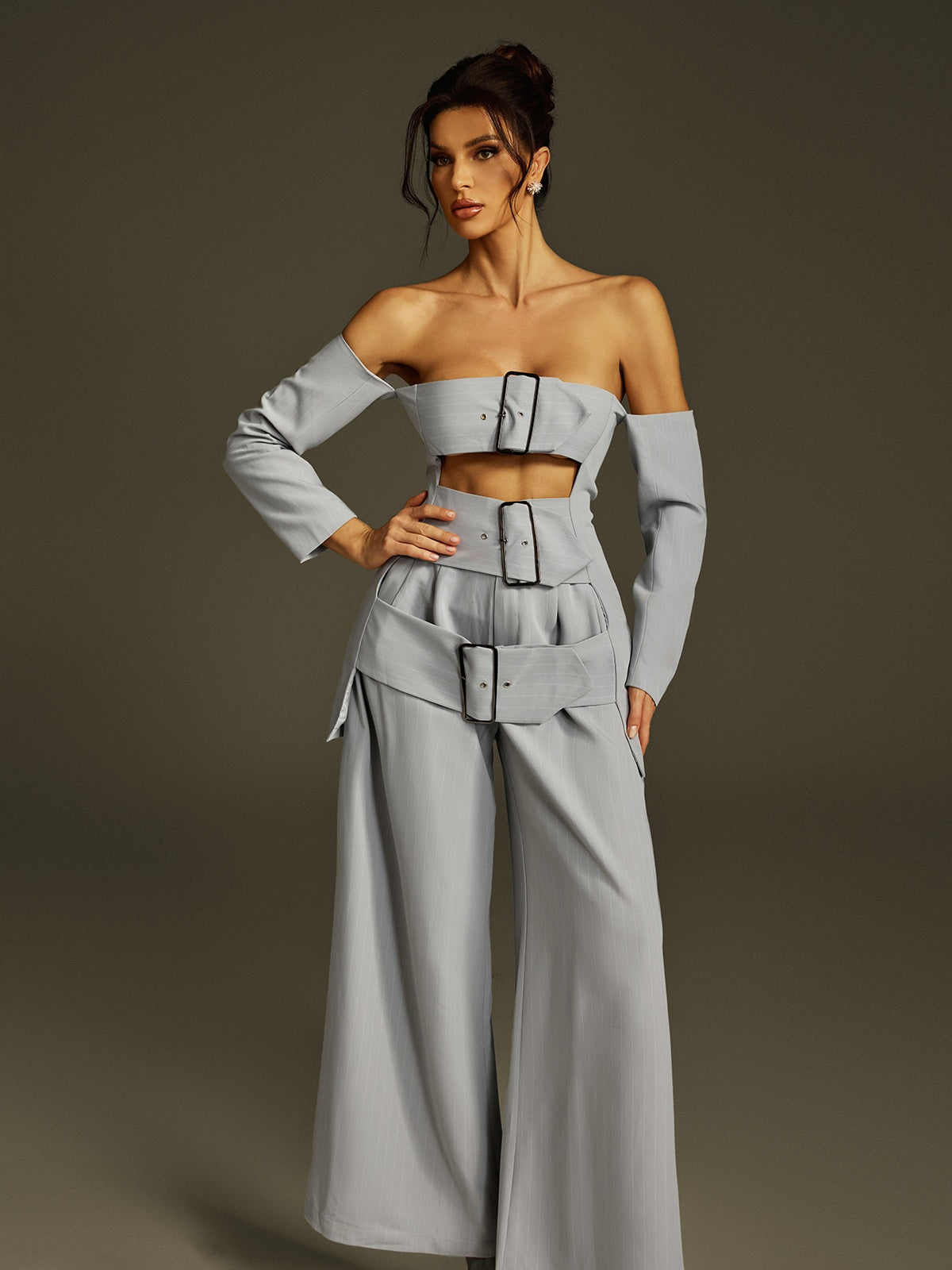 Lassie Deconstruct Cutout Pants Set