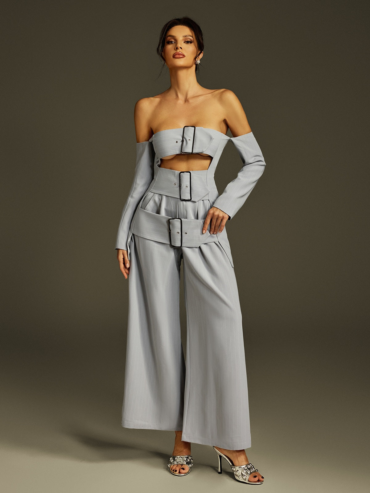 Lassie Deconstruct Cutout Pants Set