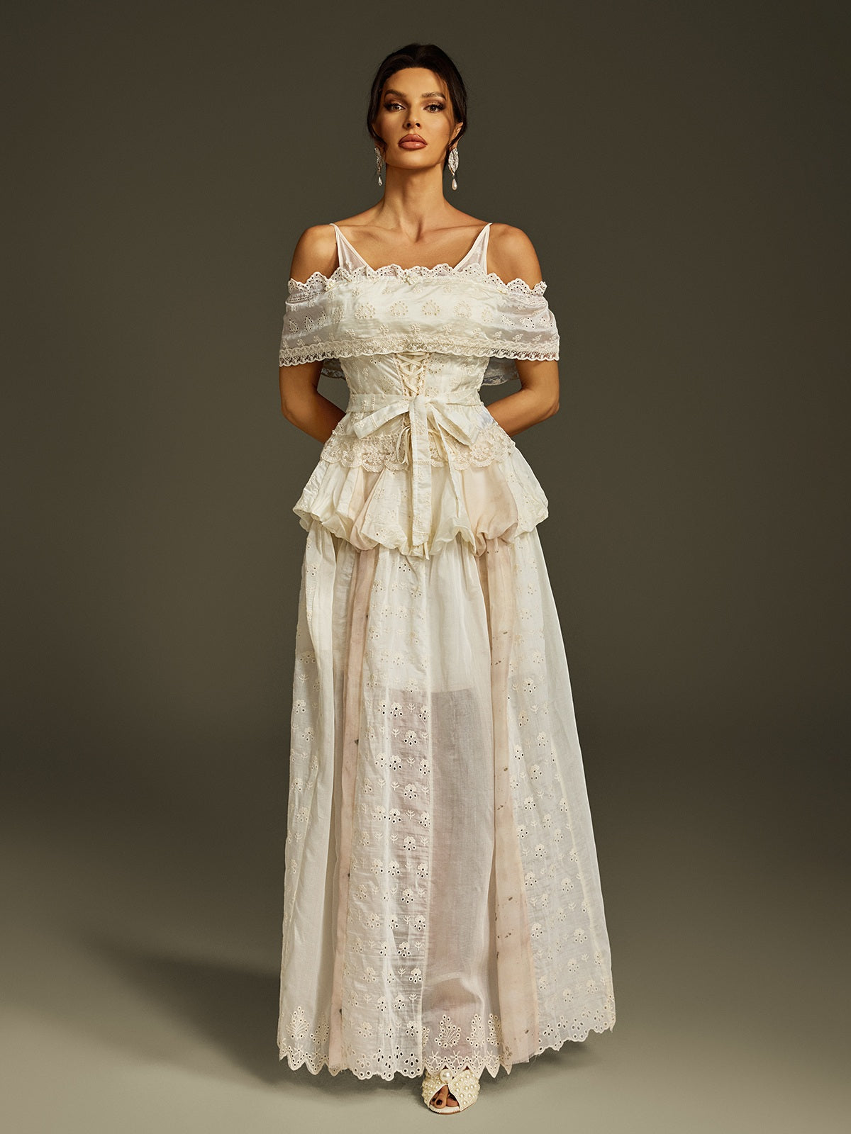 Livandra Flower Skirt Set