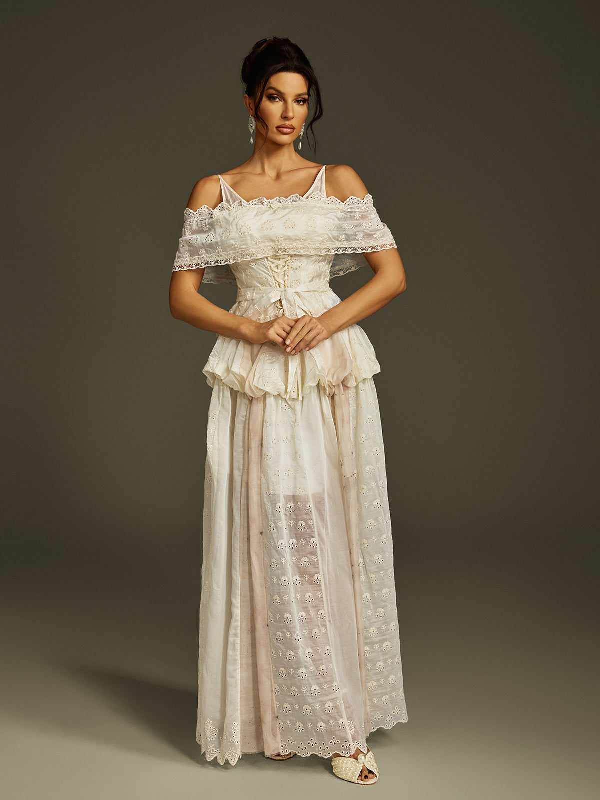 Livandra Flower Skirt Set