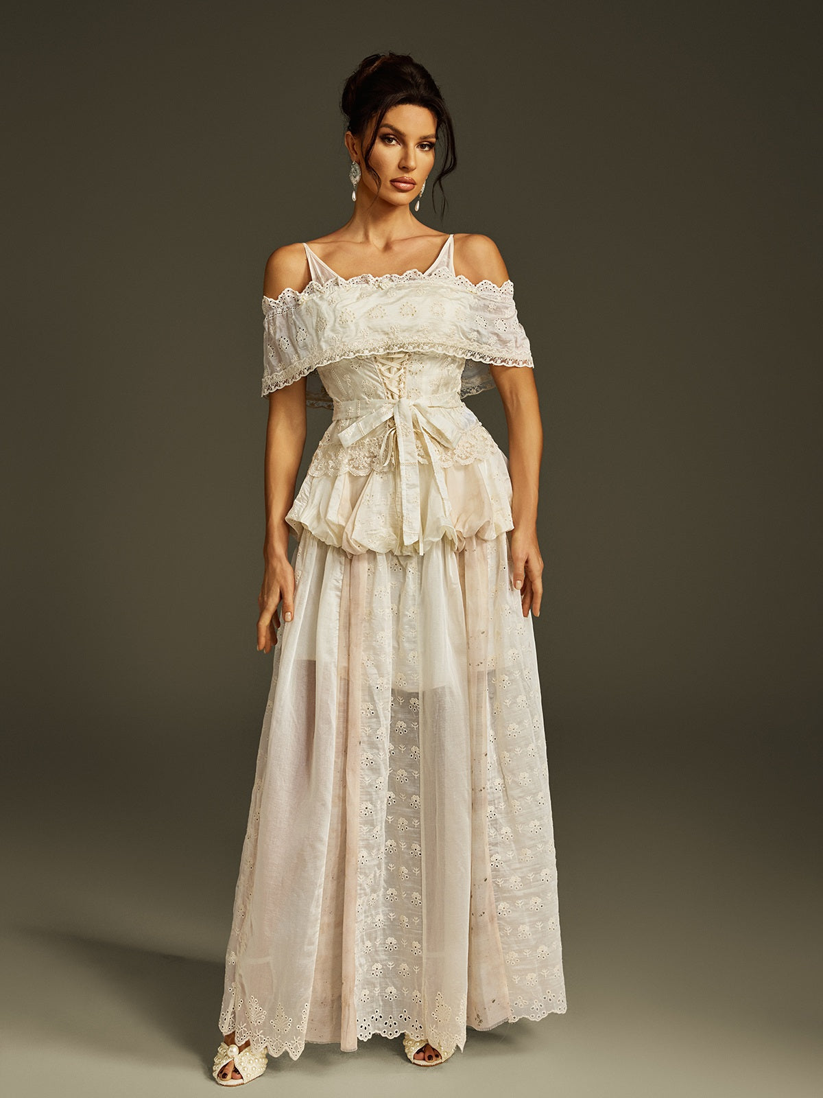 Livandra Flower Skirt Set
