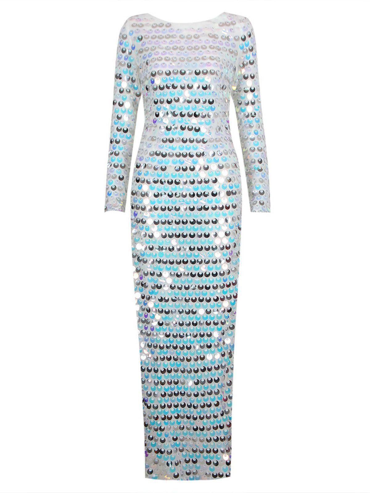 Desia Sequin Irregular Dress