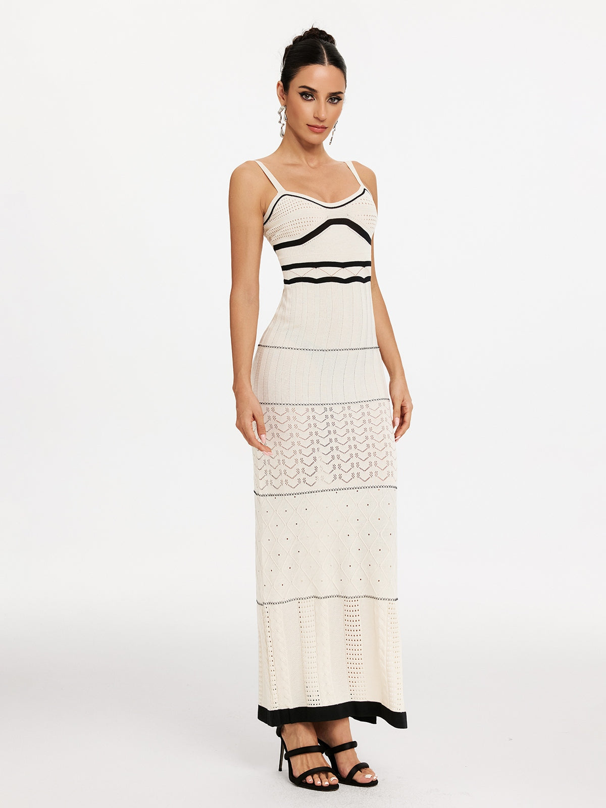 Makara Spaghetti Knitted Maxi Dress