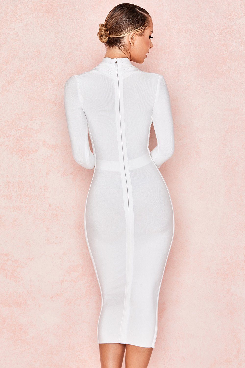 Meyamo Full Sleeve Elite Bandage Dress