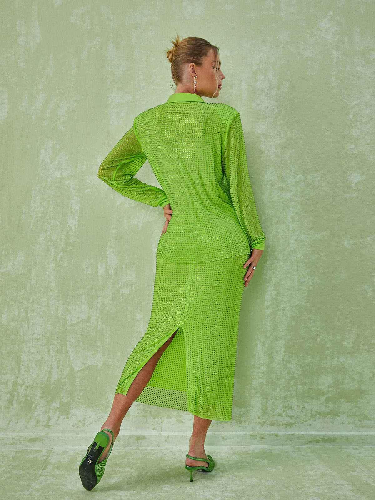 Neriah Crystal Embellished Set