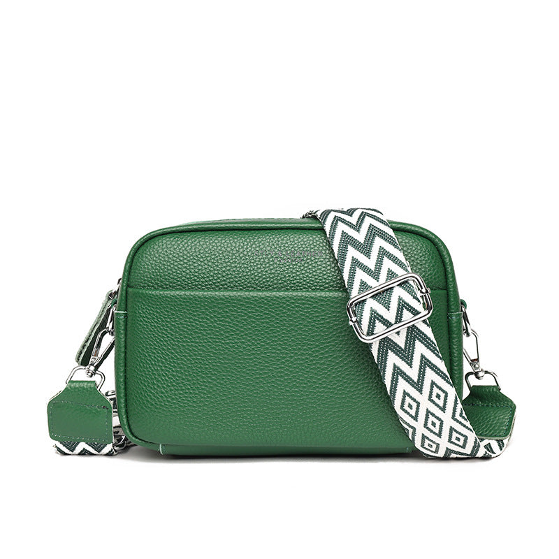 Stella - Pebbled Leather Crossbody Bag