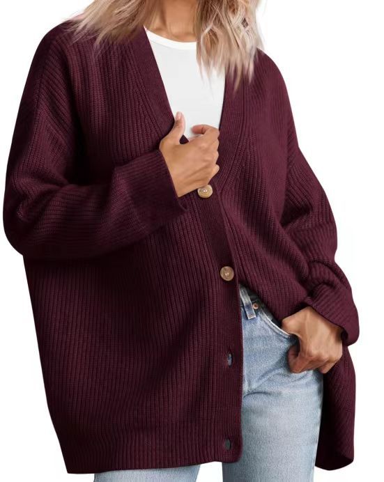 Anna - Striped Knit Cardigan