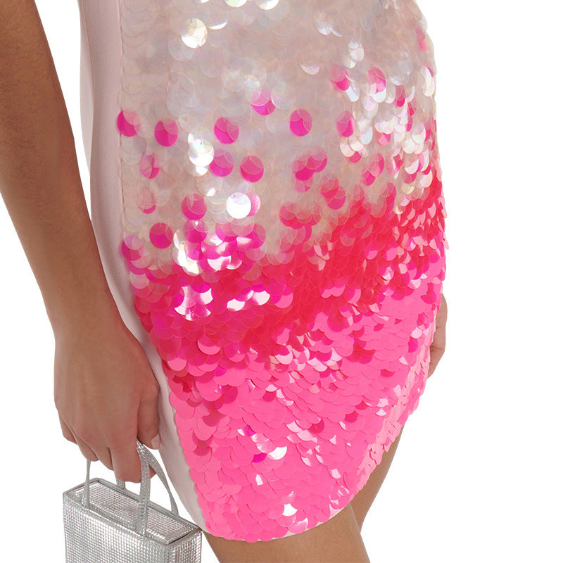 Allure Sparkle Elegant Mini Dress