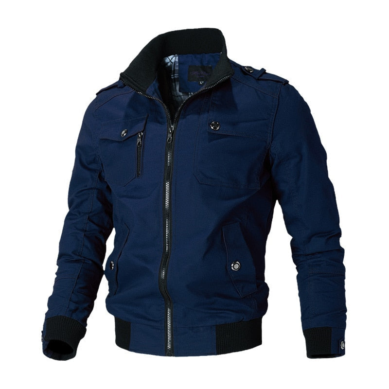 Elijah - Casual Bomber Jacket