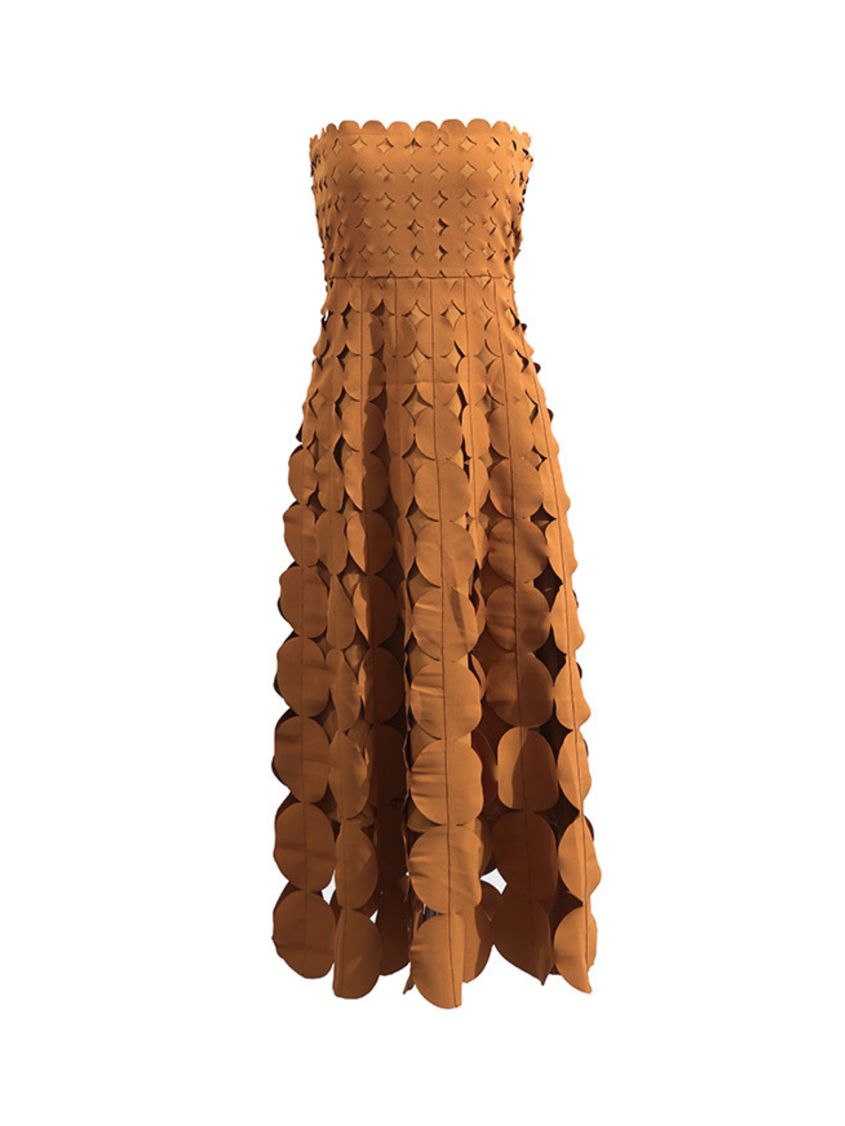 Onslow Strapless Cutout Midi Dress