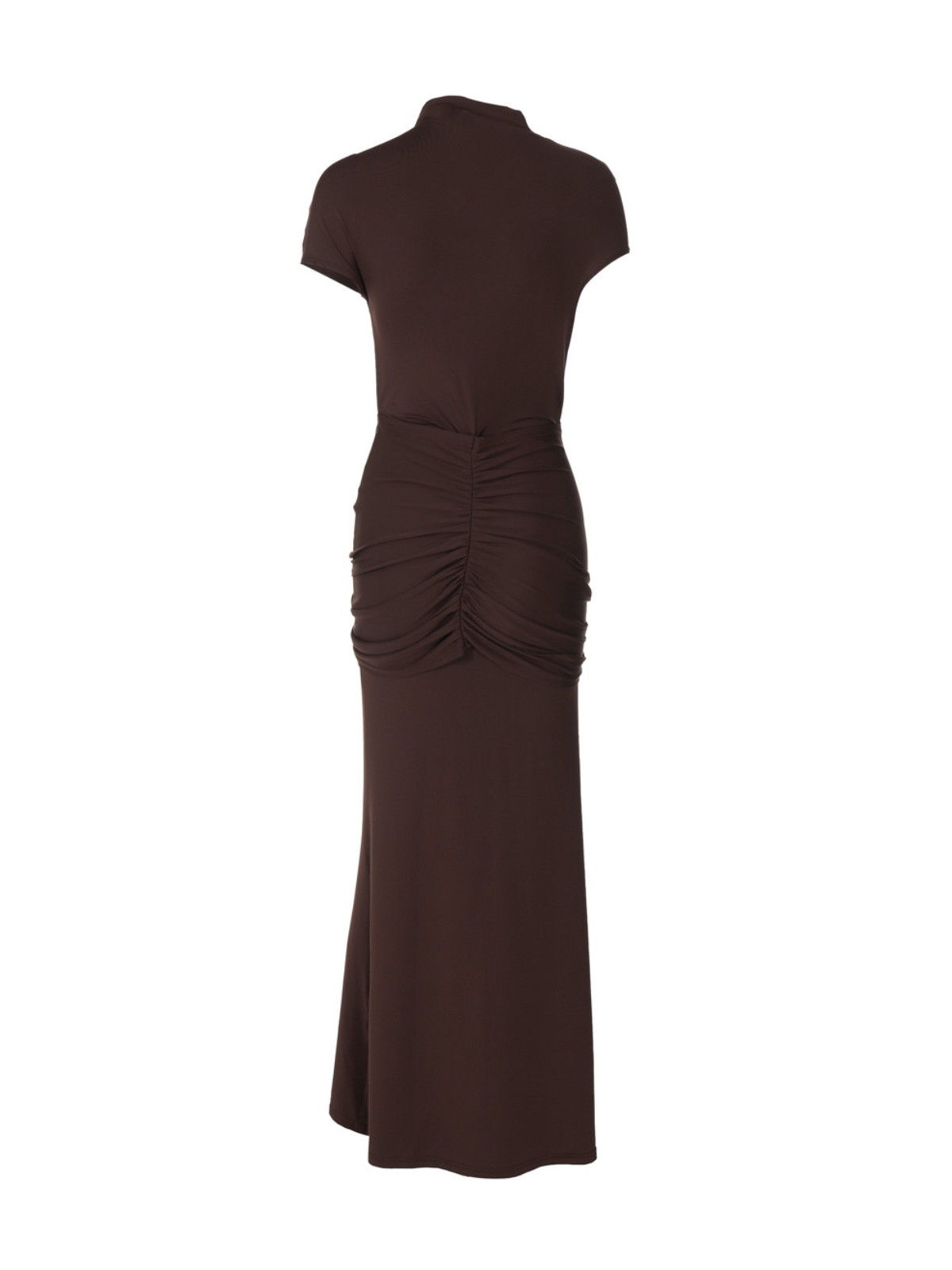 Oswine Cutout Twisted Maxi Dress