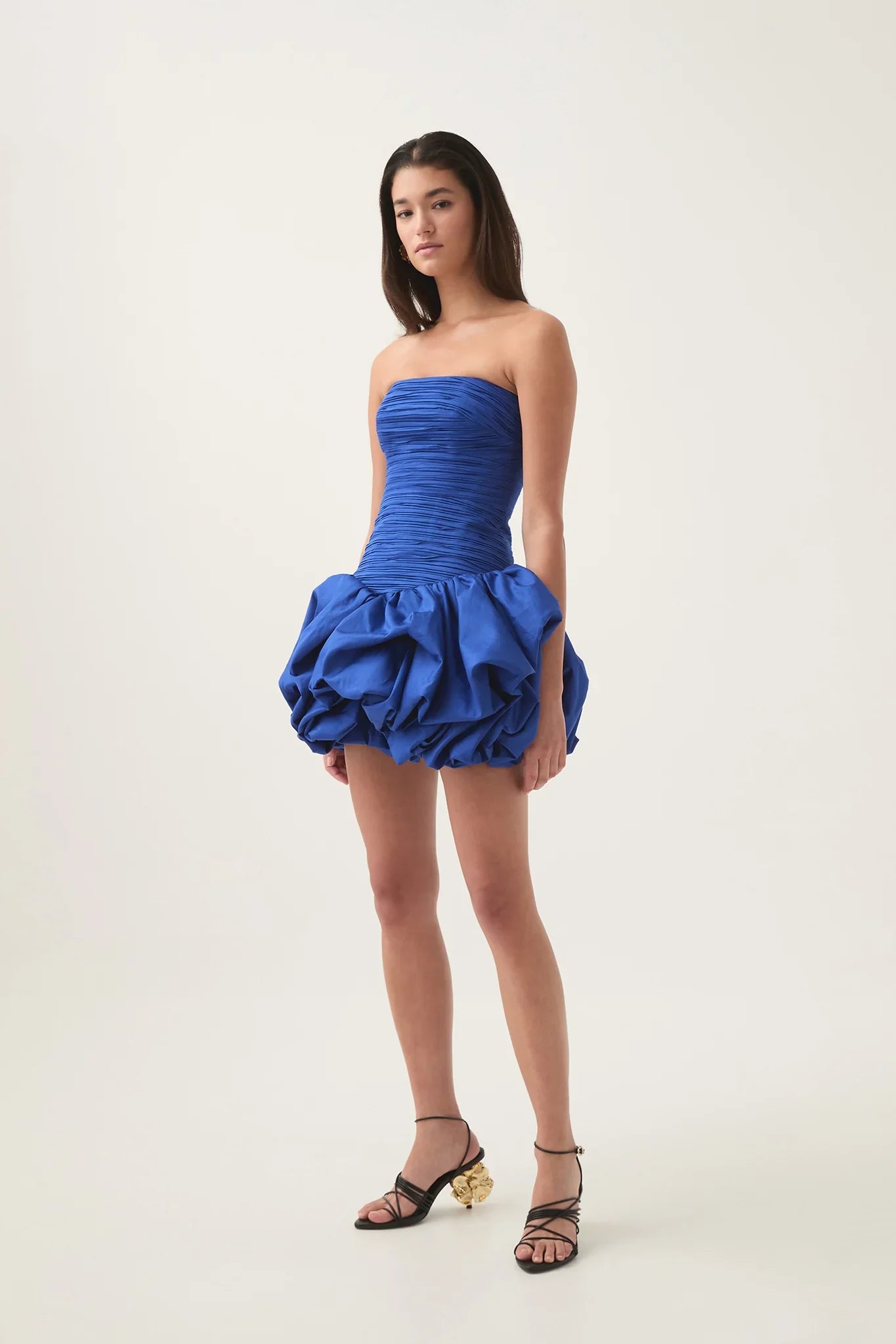 PERKA MESH BACKLESS MINI DRESS