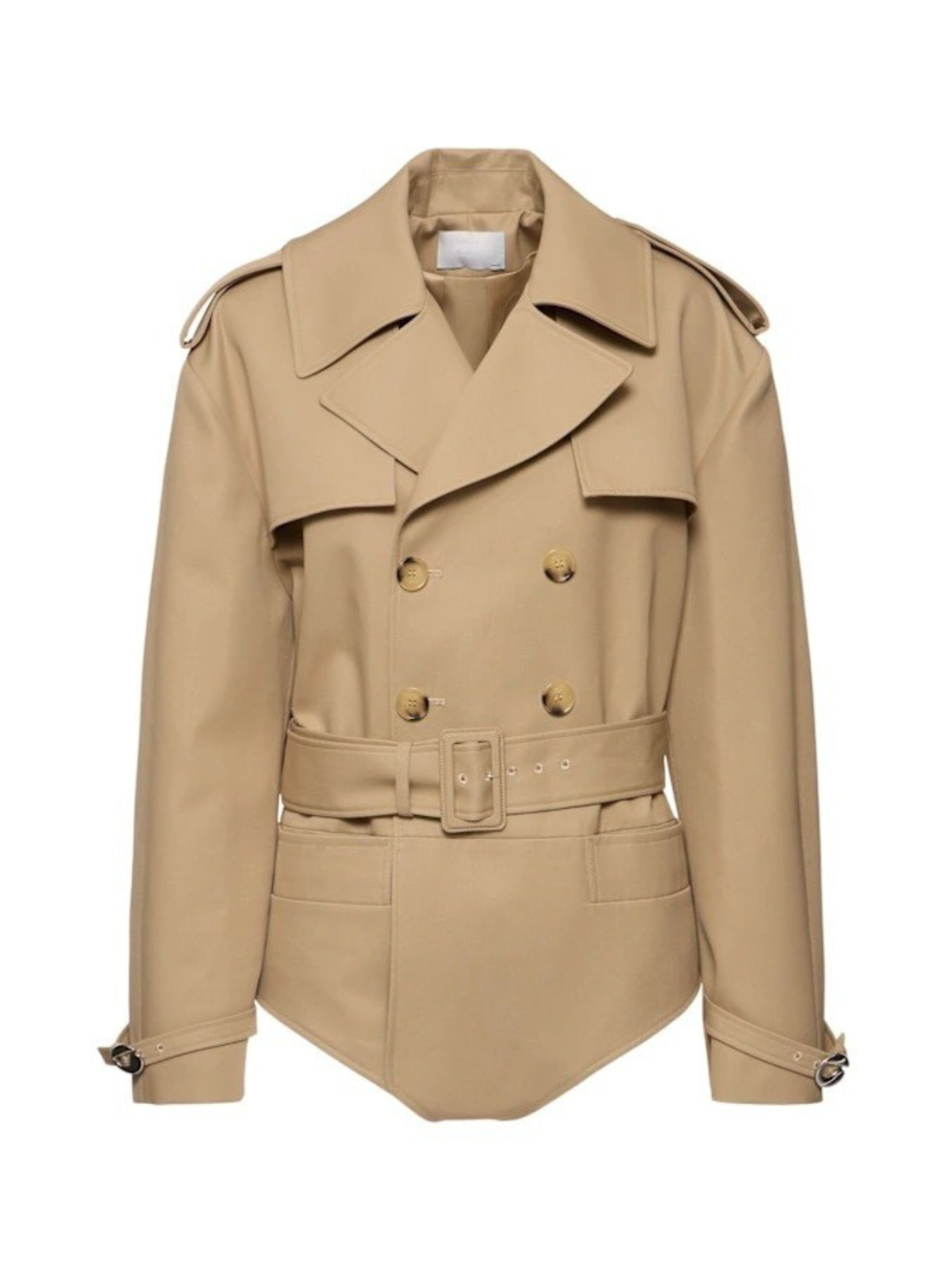 Pacari Folded Collar Trench Coat