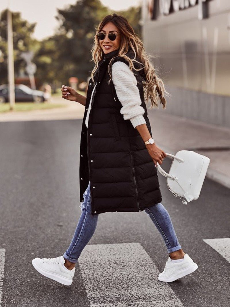 Amanda – Cotton Quilted Vest