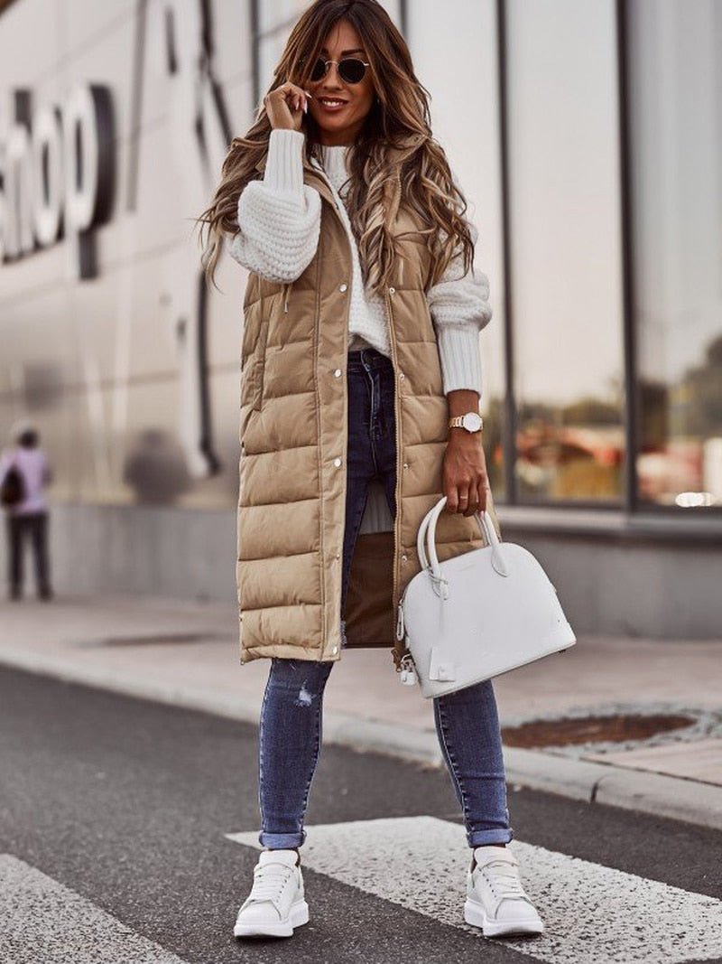 Amanda – Cotton Quilted Vest